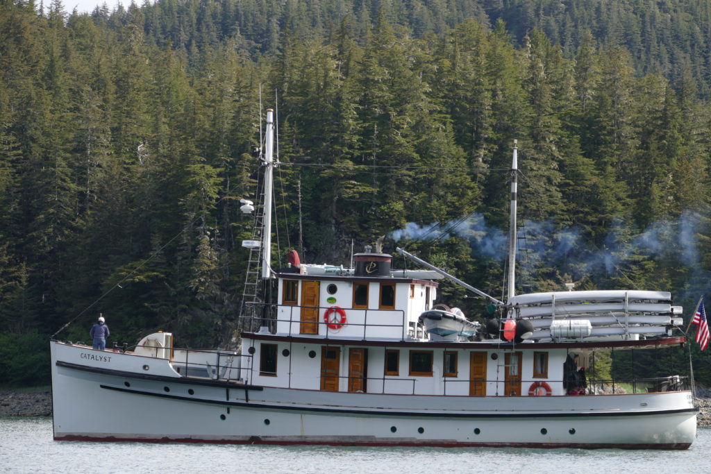 MV Catalyst in Glacier Bay. All photos copyright Doug Spencer