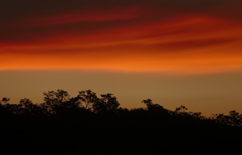 Dusk, Kimberley coast, a little north of Koolan.