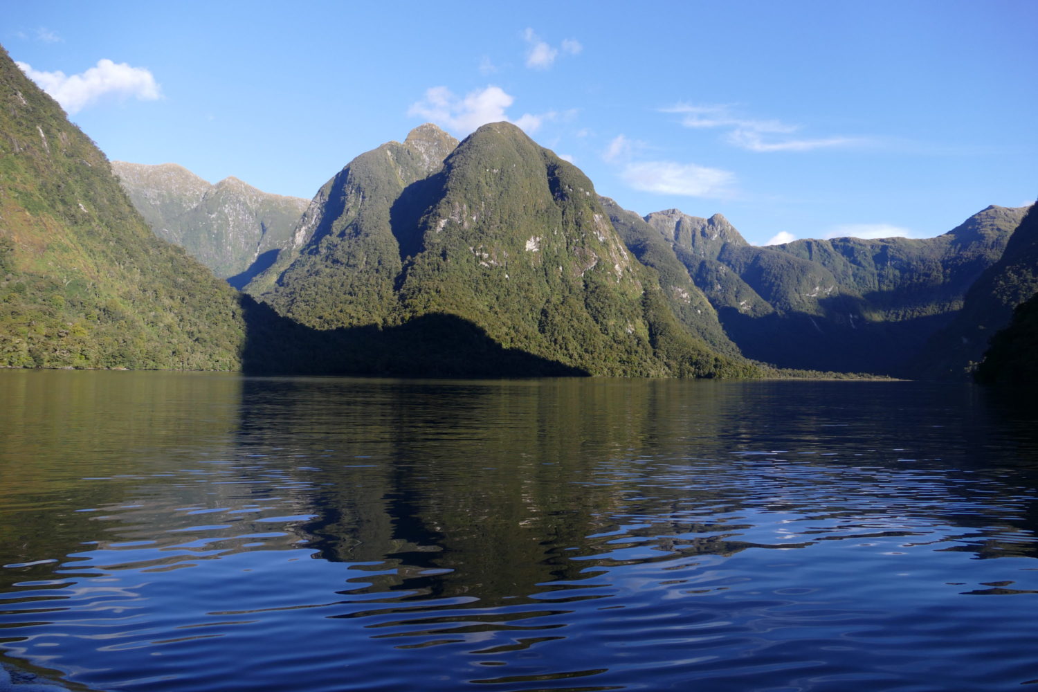 Mid-afternoon, Doubtful Sound, April 22, 2015. All photos copyright Doug Spencer.